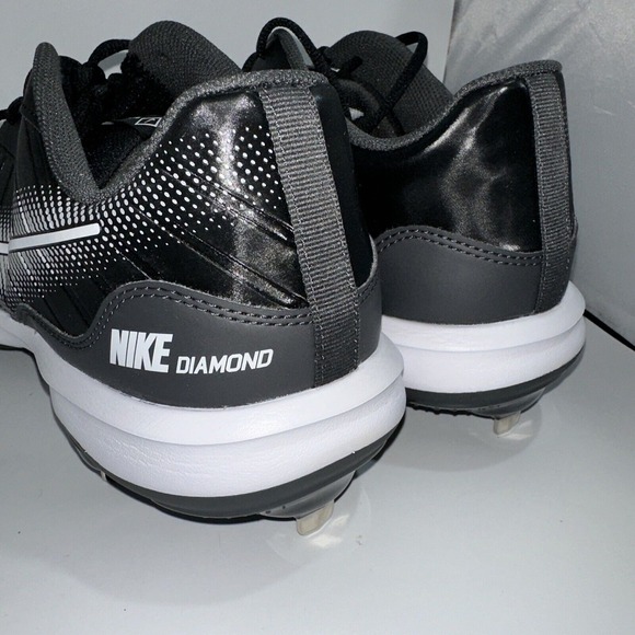 Nike Alpha Huarache Varsity 4 Low Men's Baseball Cleats‎ DJ6516-010 Size 14 NEW - Picture 4 of 8